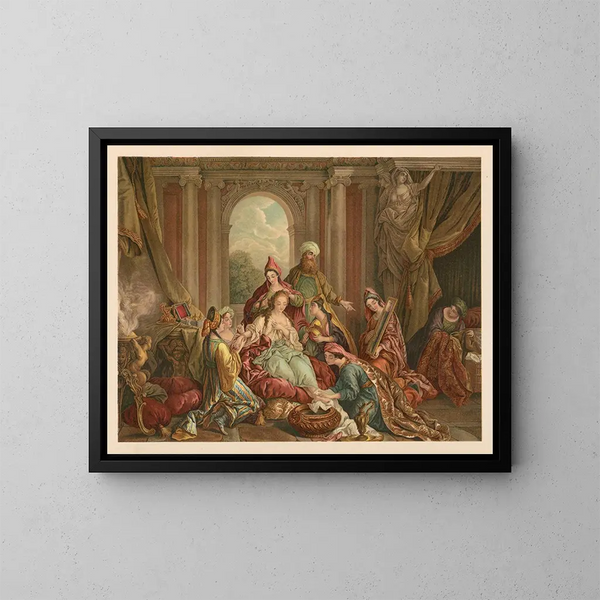 Bibbia dorata dei classici - Jan Ladislaw Skora — quadro incorniciato alla parete