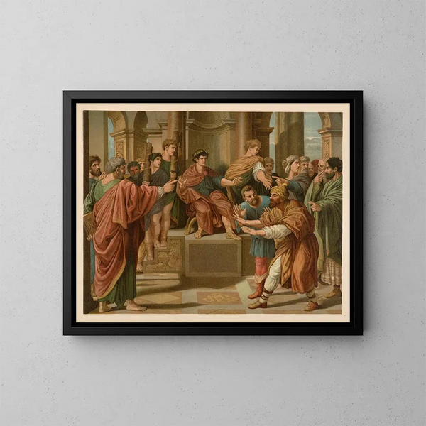 Bibbia dorata dei classici Pl122 - Jan Ladislaw Skora — quadro incorniciato alla parete