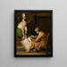 Un giovane artista - Jan Lievens — quadro incorniciato alla parete