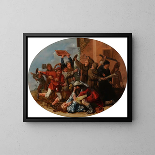 Jan Miense Molenaer - Battle Between Carnival and Lent.webp
