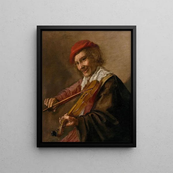 Il Violonista - Jan Miense Molenaer — quadro incorniciato alla parete