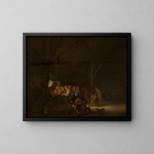 École - Jan Miense Molenaer — quadro incorniciato alla parete