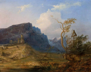 Paesaggio montano - Jan Nepomucen Głowacki — vista dell’opera