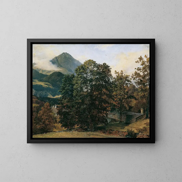 Berchtesgaden - Jan Nowopack — quadro incorniciato alla parete