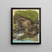 Rochers - Jan Nowopack — quadro incorniciato alla parete