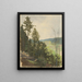 Scrub Hill - Jan Nowopack — quadro incorniciato alla parete