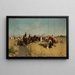 nel campo - Jan Owidzki — quadro incorniciato alla parete