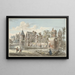 Rovine della casa ter Haar vicino a Maarssen - Jan Philip Reuthel Jr. — quadro incorniciato alla parete