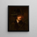 Autoritratto - Jan Piotr Łuczyński — quadro incorniciato alla parete