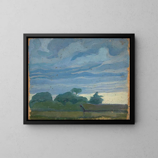 Paesaggio - Jan Rembowski — quadro incorniciato alla parete