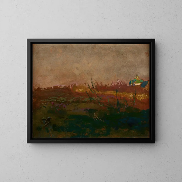 La tomba di Askold a Kiev - Jan Stanisławski — quadro incorniciato alla parete