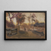 Corso di fattoria - Jan Stanisławski — quadro incorniciato alla parete