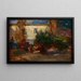 Casa tra gli Alberi - Jan Stanisławski — quadro incorniciato alla parete