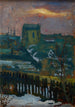 Maison en hiver - Jan Stanisławski — vista dell’opera