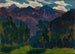 Paesaggio delle Montagne Tatra - Jan Stanisławski — vista dell’opera