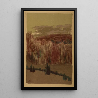 Jan Stanislawski - Landscape with a birch grove.webp