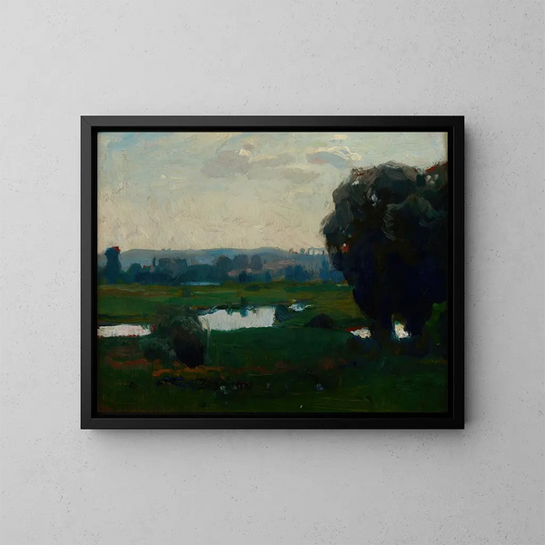 Mattino - Jan Stanisławski — quadro incorniciato alla parete