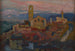 Pérouge al crepuscolo - Jan Stanisławski — vista dell’opera