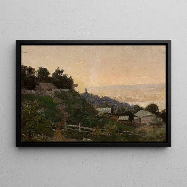 Jan Stanislawski - River landscape.webp
