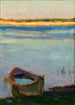 Petit bateau sur la rivière - Jan Stanisławski — vista dell’opera