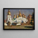 Chiesa di San Michele a Kiev - Jan Stanisławski — quadro incorniciato alla parete