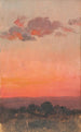 Coucher de soleil - Jan Stanisławski — vista dell’opera
