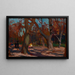 Le parc Planty à Cracovie - Jan Stanisławski — quadro incorniciato alla parete