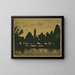 Villa d'Este - Jan Stanisławski — quadro incorniciato alla parete