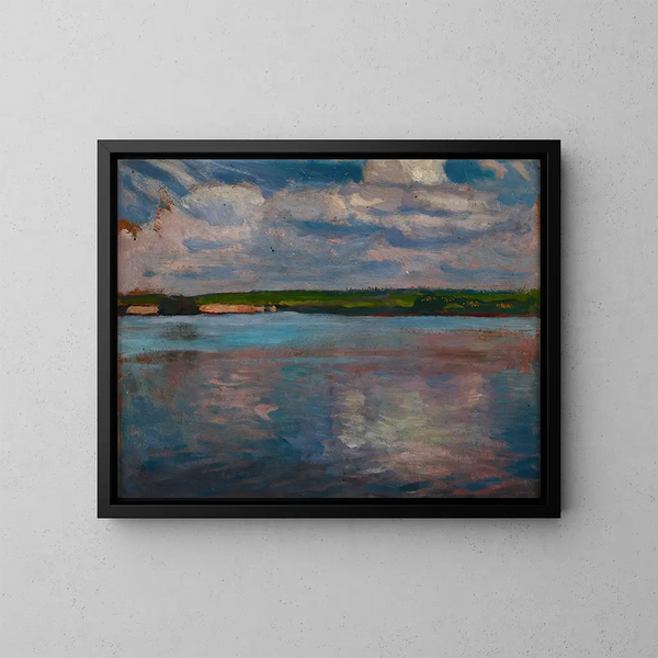 L'acqua al sole - Jan Stanisławski — quadro incorniciato alla parete