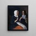 Una coppia che beve - Jan Steen — quadro incorniciato alla parete