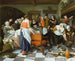 Celebrazione della nascita - Jan Steen — vista dell’opera
