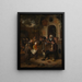 Le petit auteur - Jan Steen — quadro incorniciato alla parete