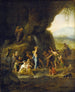 Mosè che percuote la roccia - Jan Steen — vista dell’opera