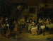 Matrimonio di contadini - Jan Steen — vista dell’opera