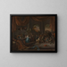 Samson offeso dai Filistei - Jan Steen — quadro incorniciato alla parete