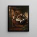 Cena a Emmaus - Jan Steen — quadro incorniciato alla parete