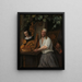 Il panettiere Arent Oostwaard e sua moglie Catharina Keizerswaard - Jan Steen — quadro incorniciato alla parete