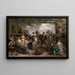 Il Coppia che Balla - Jan Steen — quadro incorniciato alla parete