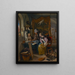 La leçon de dessin - Jan Steen — quadro incorniciato alla parete