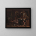 La coppia ubriaca - Jan Steen — quadro incorniciato alla parete