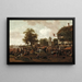 La fiera a Oegstgeest - Jan Steen — quadro incorniciato alla parete