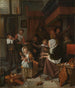La fête de Saint Nicolas - Jan Steen — vista dell’opera