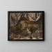 La Vie de l'homme - Jan Steen — quadro incorniciato alla parete