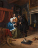La fille malade - Jan Steen — vista dell’opera