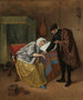 La donna malata - Jan Steen — vista dell’opera