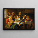 La Fête de la douzième nuit - Jan Steen — quadro incorniciato alla parete