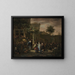 Le Mariage villageois - Jan Steen — quadro incorniciato alla parete