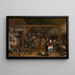 Le Festin de noces - Jan Steen — quadro incorniciato alla parete