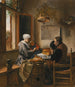 La preghiera prima dei pasti - Jan Steen — vista dell’opera