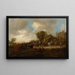 Fête de village - Jan Steen — quadro incorniciato alla parete